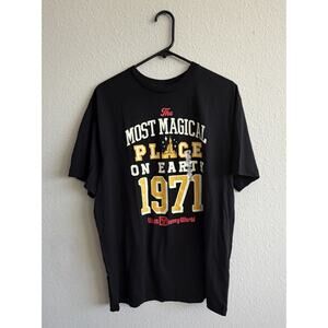 NEW Walt Disney World "Most Magical Place On Earth" 1971 Tee - Adult Large